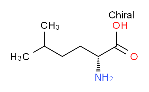 CAS No. 138751-02-7, (R)-2-Amino-5-methylhexanoic acid
