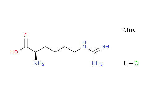 CAS No. 1217456-98-8, (R)-2-Amino-6-guanidinohexanoic acid hydrochloride