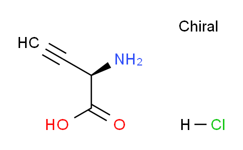 CAS No. 1956436-19-3, (R)-2-Aminobut-3-ynoic acid hydrochloride