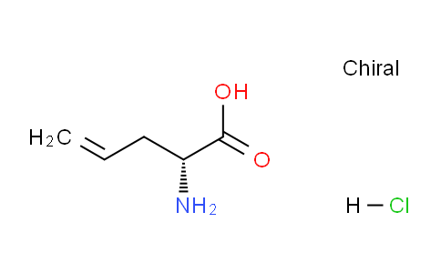 CAS No. 108412-04-0, (R)-2-Aminopent-4-enoic acid hydrochloride