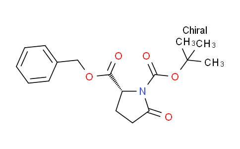 CAS No. 400626-71-3, (R)-2-Benzyl 1-tert-butyl 5-oxopyrrolidine-1,2-dicarboxylate