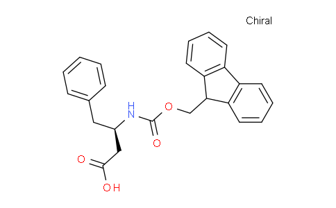 CAS No. 209252-16-4, (R)-3-((((9H-Fluoren-9-yl)methoxy)carbonyl)amino)-4-phenylbutanoic acid