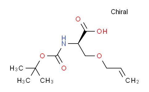 CAS No. 660862-78-2, (R)-3-(Allyloxy)-2-((tert-butoxycarbonyl)amino)propanoic acid