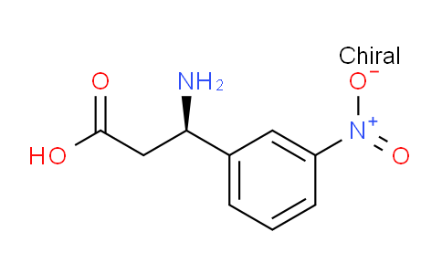 CAS No. 787544-61-0, (R)-3-Amino-3-(3-nitrophenyl)propionic acid