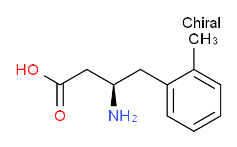 CAS No. 269398-79-0, (R)-3-Amino-4-(o-tolyl)butanoic acid