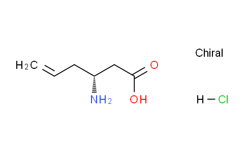 CAS No. 332064-79-6, (R)-3-Aminohex-5-enoic acid hydrochloride