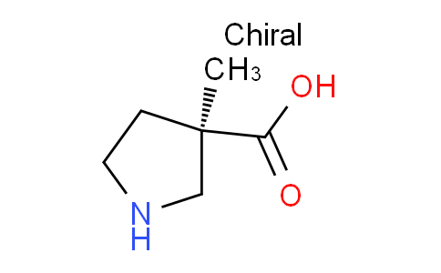 CAS No. 1410783-77-5, (R)-3-Methylpyrrolidine-3-carboxylic acid