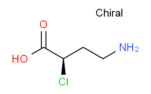 CAS No. 307316-14-9, (R)-4-Amino-2-chlorobutanoic acid