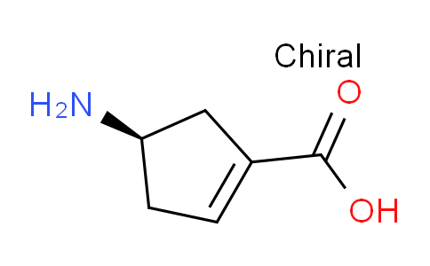 CAS No. 102629-74-3, (R)-4-Aminocyclopent-1-enecarboxylic acid