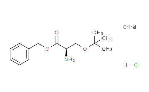 CAS No. 1998701-25-9, (R)-Benzyl 2-amino-3-(tert-butoxy)propanoate hydrochloride