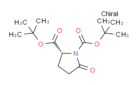 CAS No. 205524-47-6, (R)-Di-tert-butyl 5-oxopyrrolidine-1,2-dicarboxylate