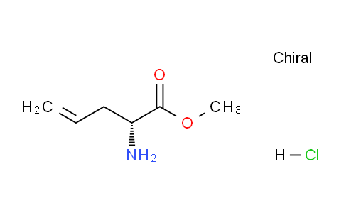 DY628161 | 217440-34-1 | (R)-Methyl 2-aminopent-4-enoate hydrochloride