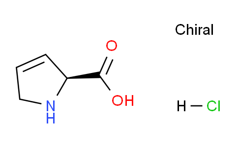 CAS No. 201469-31-0, (S)-2,5-Dihydro-1H-pyrrole-2-carboxylic acid hydrochloride