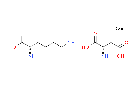 CAS No. 27348-32-9, (S)-2,6-Diaminohexanoic acid compound with (S)-2-aminosuccinic acid (1:1)