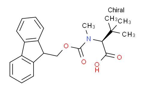 CAS No. 1172579-62-2, (S)-2-((((9H-Fluoren-9-yl)methoxy)carbonyl)(methyl)amino)-3,3-dimethylbutanoic acid