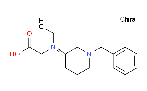 CAS No. 1354018-21-5, (S)-2-((1-Benzylpiperidin-3-yl)(ethyl)amino)acetic acid
