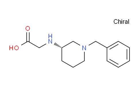 CAS No. 1353999-73-1, (S)-2-((1-Benzylpiperidin-3-yl)amino)acetic acid