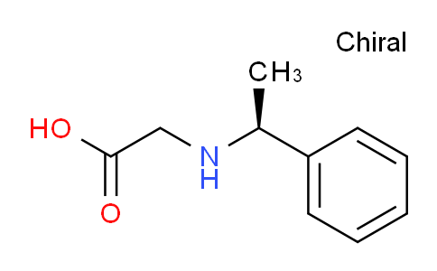 CAS No. 78397-14-5, (S)-2-((1-Phenylethyl)amino)acetic acid