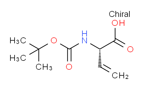 CAS No. 91028-39-6, (S)-2-((tert-Butoxycarbonyl)amino)but-3-enoic acid