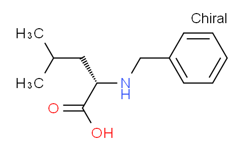 CAS No. 89384-51-0, (S)-2-(Benzylamino)-4-methylpentanoic acid