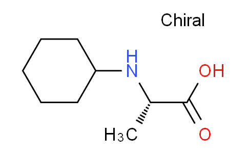 CAS No. 82017-30-9, (S)-2-(Cyclohexylamino)propanoic acid