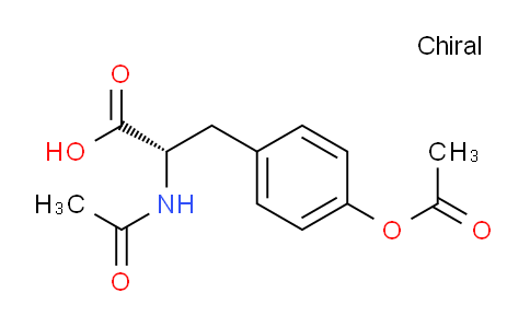 CAS No. 17355-23-6, (S)-2-Acetamido-3-(4-acetoxyphenyl)propanoic acid