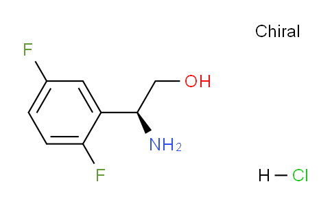 CAS No. 1810074-77-1, (S)-2-Amino-2-(2,5-difluorophenyl)ethanol hydrochloride
