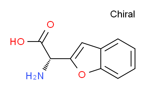 CAS No. 1260619-54-2, (S)-2-Amino-2-(benzofuran-2-yl)acetic acid