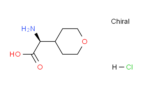 CAS No. 1315028-11-5, (S)-2-Amino-2-(tetrahydro-2H-pyran-4-yl)acetic acid hydrochloride