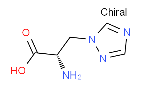 CAS No. 4819-36-7, (S)-2-Amino-3-(1H-1,2,4-triazol-1-yl)propanoic acid