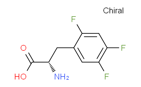 CAS No. 749847-57-2, (S)-2-Amino-3-(2,4,5-trifluorophenyl)propanoic acid