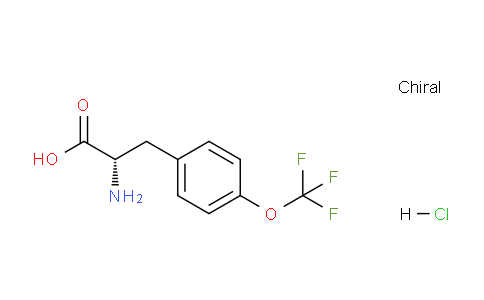 CAS No. 921609-34-9, (S)-2-Amino-3-(4-(trifluoromethoxy)phenyl)propanoic acid hydrochloride