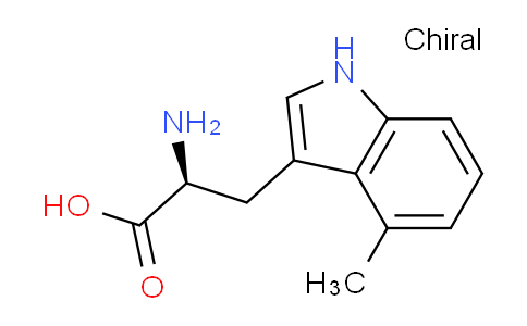 CAS No. 33468-33-6, (S)-2-Amino-3-(4-methyl-1H-indol-3-yl)propanoic acid