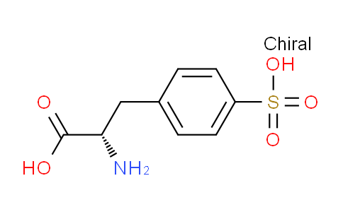 CAS No. 34023-49-9, (S)-2-Amino-3-(4-sulfophenyl)propanoic acid