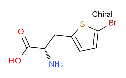 CAS No. 154593-58-5, (S)-2-Amino-3-(5-bromothiophen-2-yl)propanoic acid