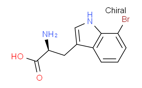 CAS No. 75816-19-2, (S)-2-Amino-3-(7-bromo-1H-indol-3-yl)propanoic acid