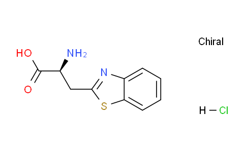 CAS No. 1820581-64-3, (S)-2-Amino-3-(benzo[d]thiazol-2-yl)propanoic acid hydrochloride