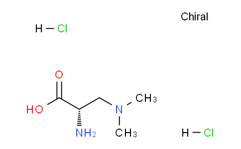 CAS No. 31697-39-9, (S)-2-Amino-3-(dimethylamino)propanoic acid dihydrochloride