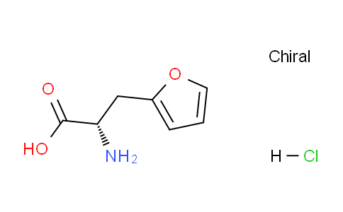 CAS No. 127682-08-0, (S)-2-Amino-3-(furan-2-yl)propanoic acid hydrochloride