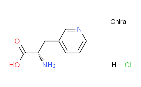 CAS No. 343626-03-9, (S)-2-Amino-3-(pyridin-3-yl)propanoic acid hydrochloride