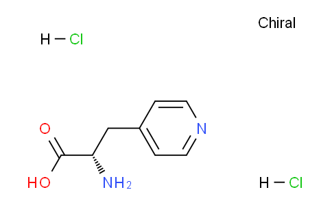 CAS No. 178933-04-5, (S)-2-Amino-3-(pyridin-4-yl)propanoic acid dihydrochloride