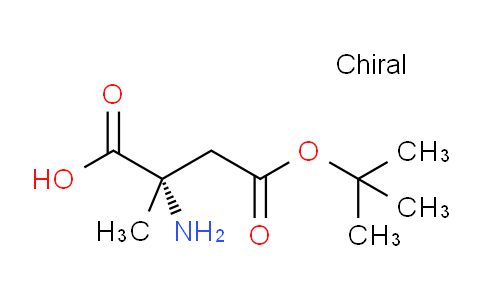 CAS No. 1217977-71-3, (S)-2-Amino-4-(tert-butoxy)-2-methyl-4-oxobutanoic acid