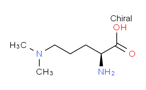 CAS No. 121428-46-4, (S)-2-Amino-5-(dimethylamino)pentanoic acid