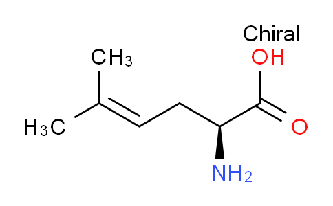 CAS No. 19914-06-8, (S)-2-Amino-5-methylhex-4-enoic acid
