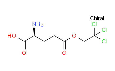 CAS No. 92739-23-6, (S)-2-Amino-5-oxo-5-(2,2,2-trichloroethoxy)pentanoic acid