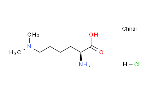 CAS No. 79416-87-8, (S)-2-Amino-6-(dimethylamino)hexanoic acid hydrochloride