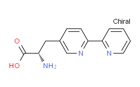 CAS No. 146581-79-5, (S)-3-([2,2'-Bipyridin]-5-yl)-2-aminopropanoic acid