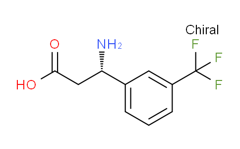 MC628345 | 719995-40-1 | (S)-3-Amino-3-(3-(trifluoromethyl)phenyl)propanoic acid