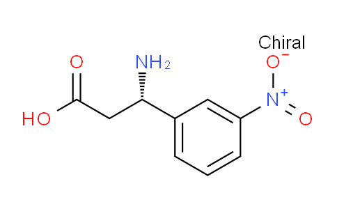 CAS No. 734529-57-8, (S)-3-Amino-3-(3-nitrophenyl)propanoic acid