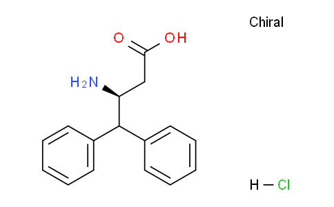 CAS No. 332062-01-8, (S)-3-Amino-4,4-diphenylbutanoic acid hydrochloride
